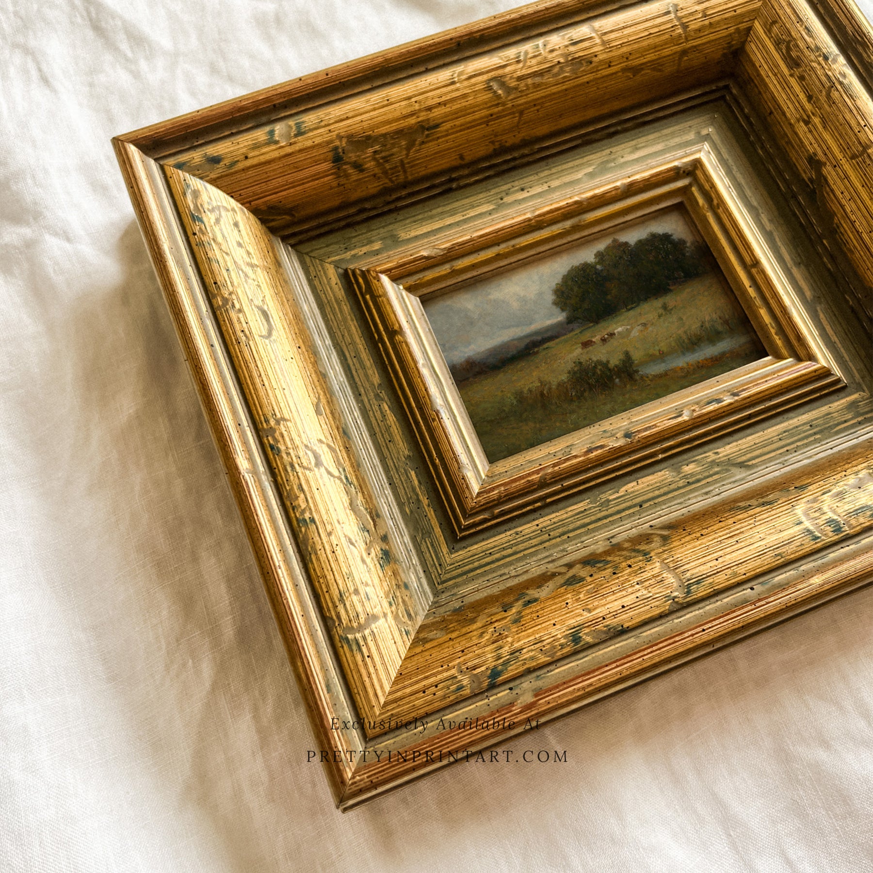 SOLD OUT — Vintage Framed Landscape Print | 10457 (UK ONLY)