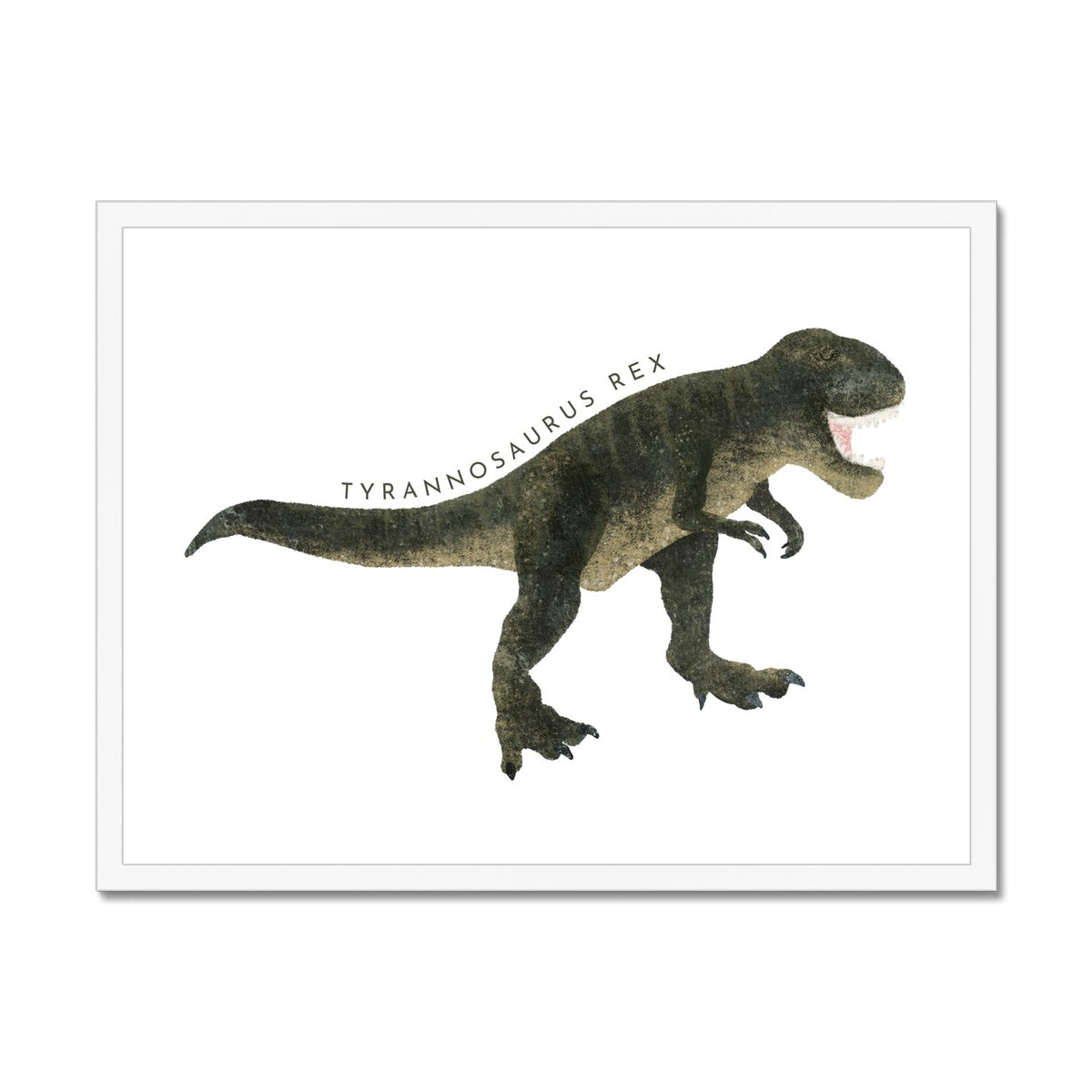 Dinosaur Art - Tyrannosaurus Rex |  Framed Print