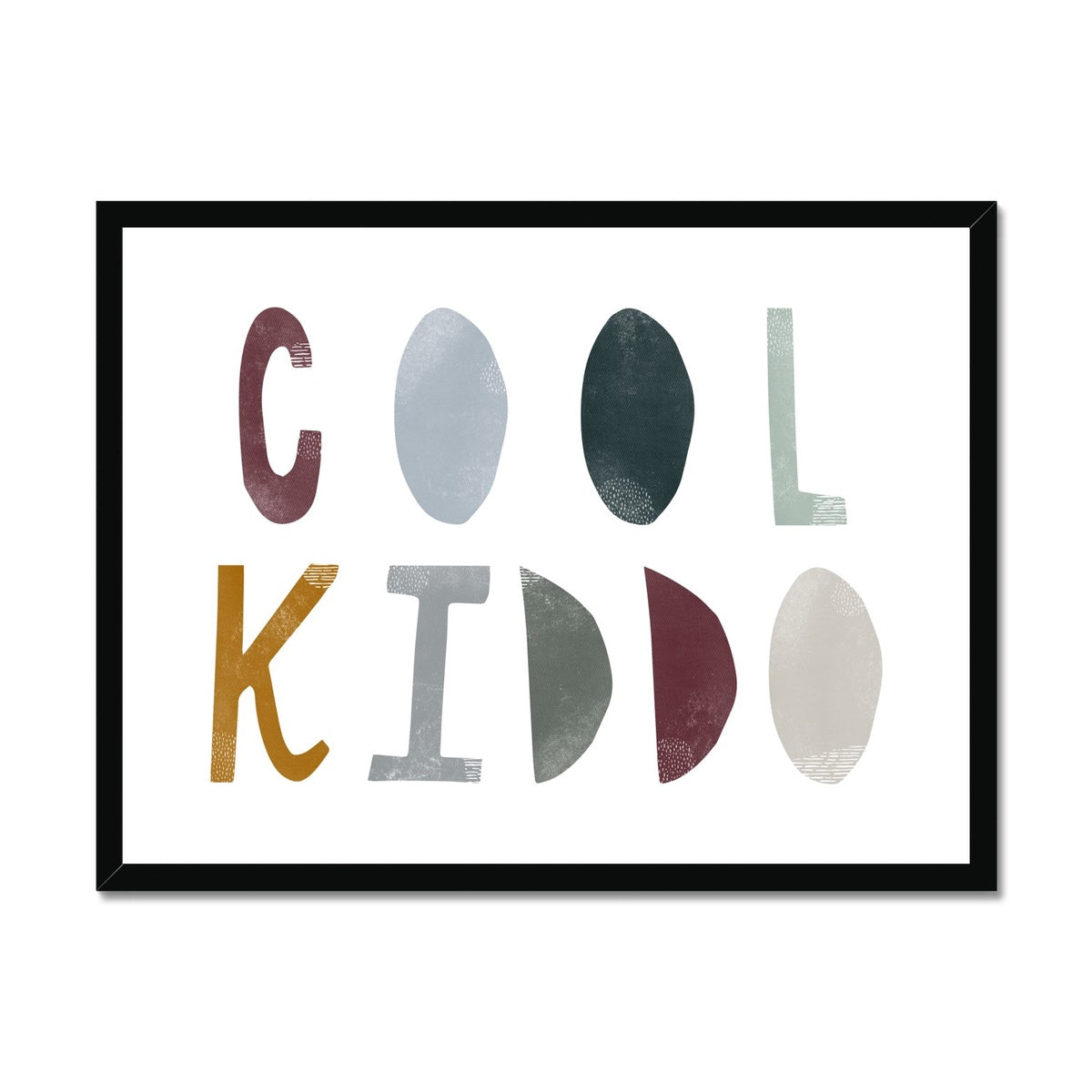 Cool Kiddo – Waldland | Gerahmter Druck