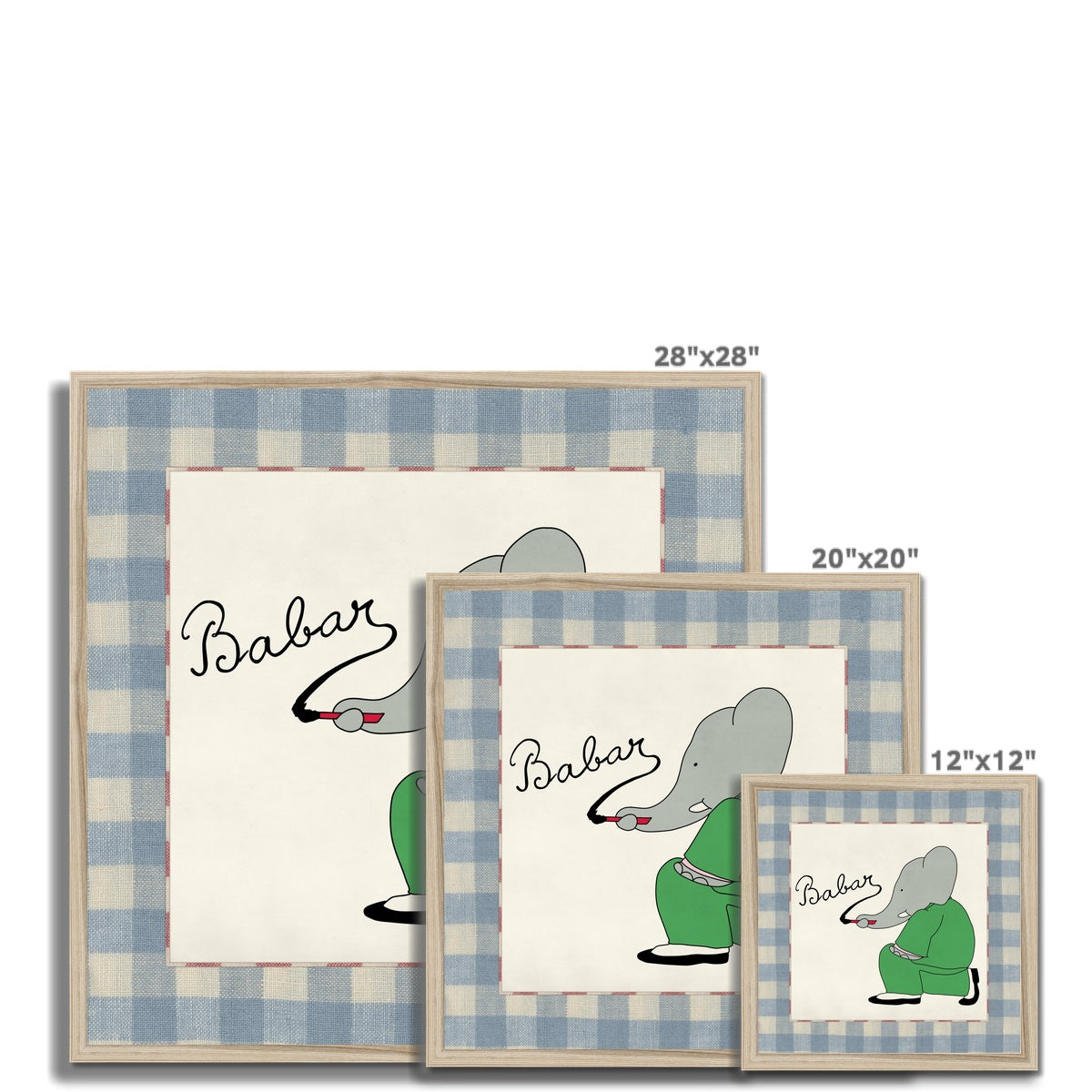 Babar Nursery Art 007 |  Framed Print