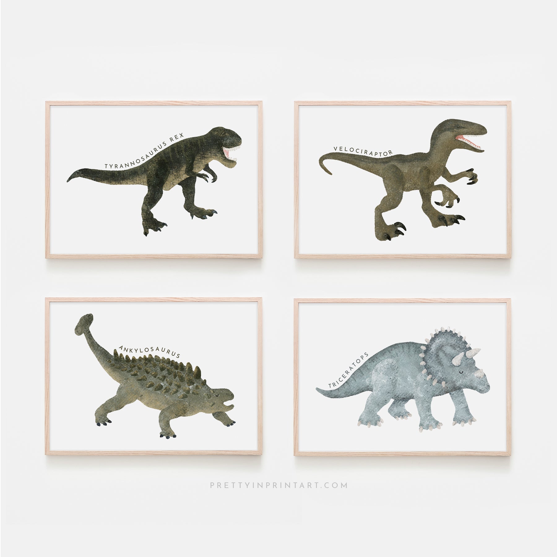 Dinosaur Art - Tyrannosaurus Rex |  Framed Print