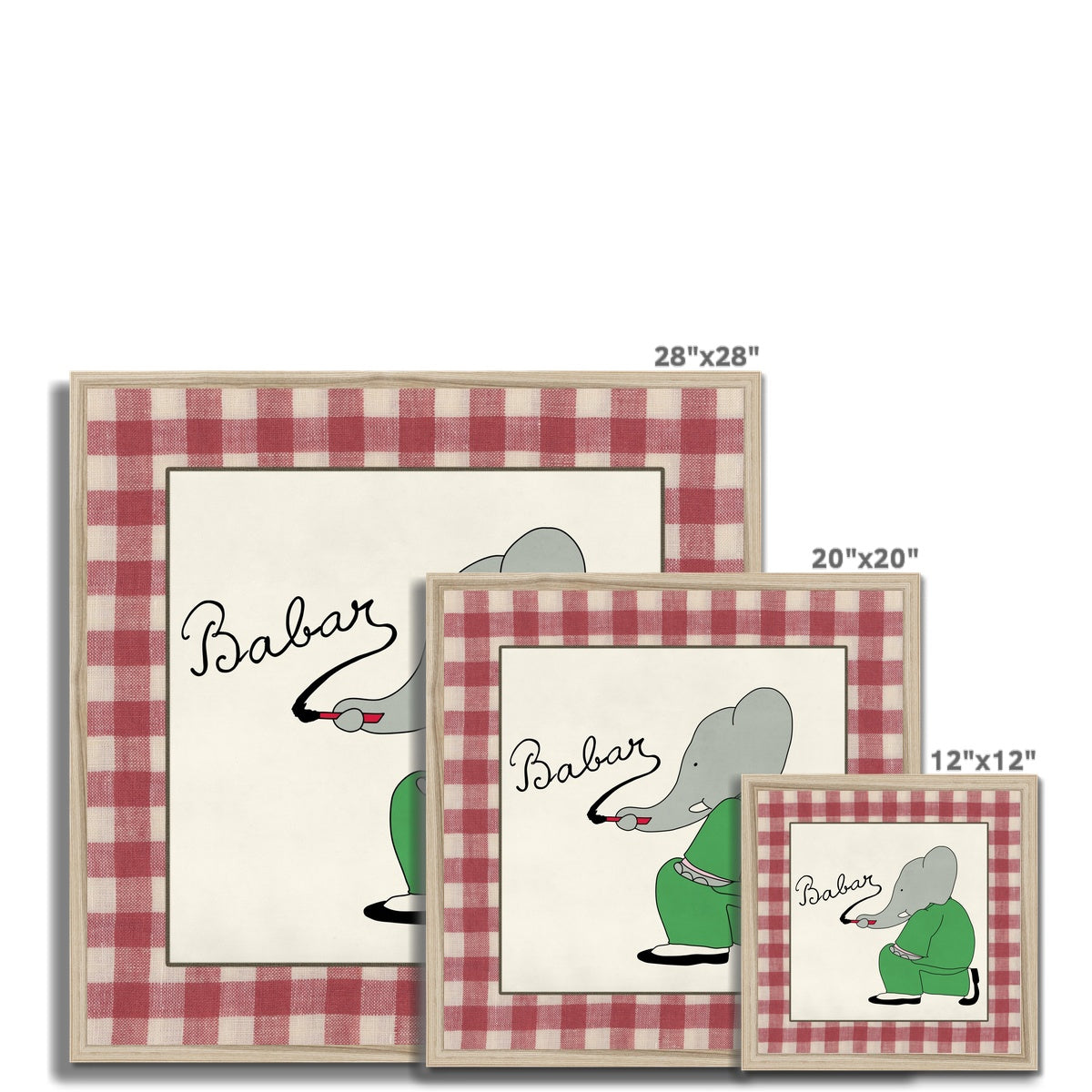 Babar Nursery Art 008 |  Framed Print