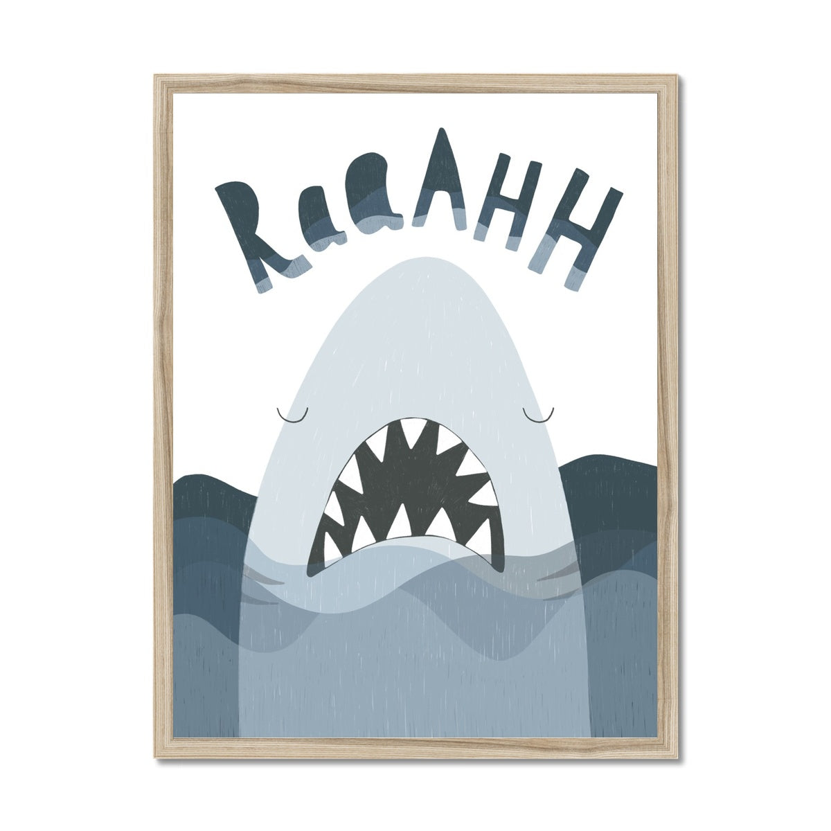 Shark Print - Jaws |  Framed Print