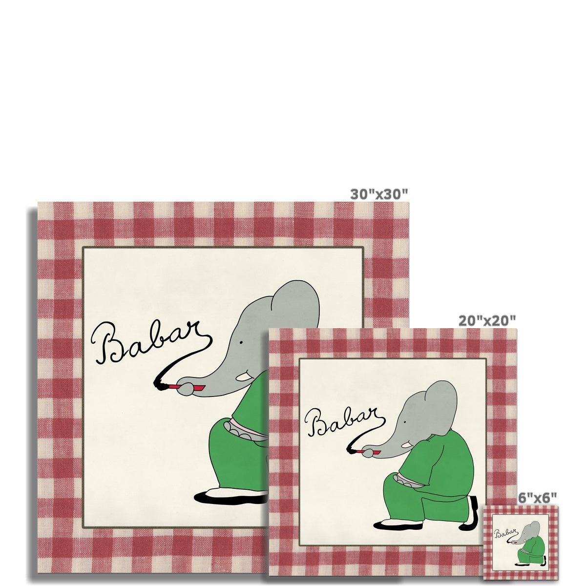 Babar Nursery Art 008 |  Unframed