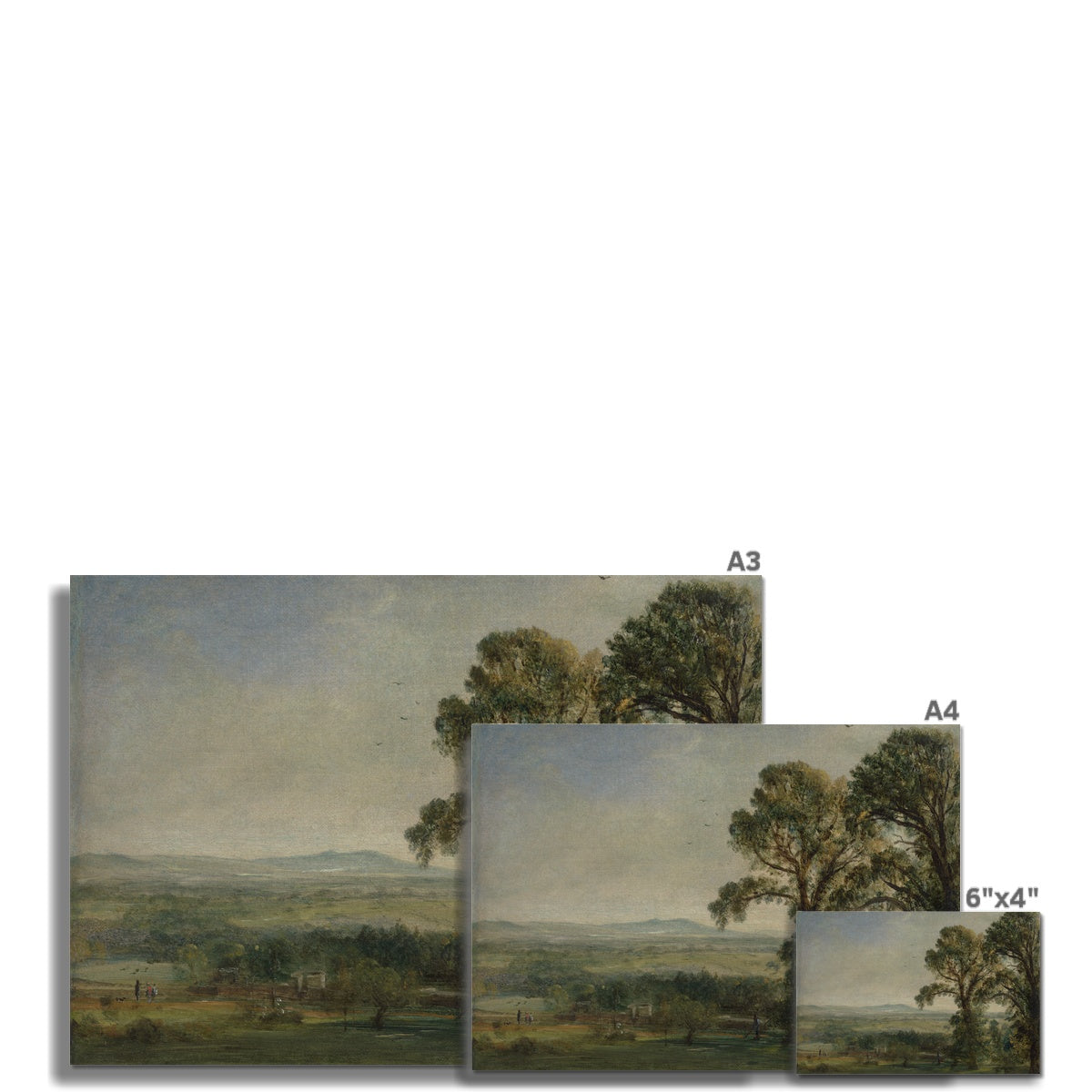 Vintage Landscape Art 00876 |  Unframed