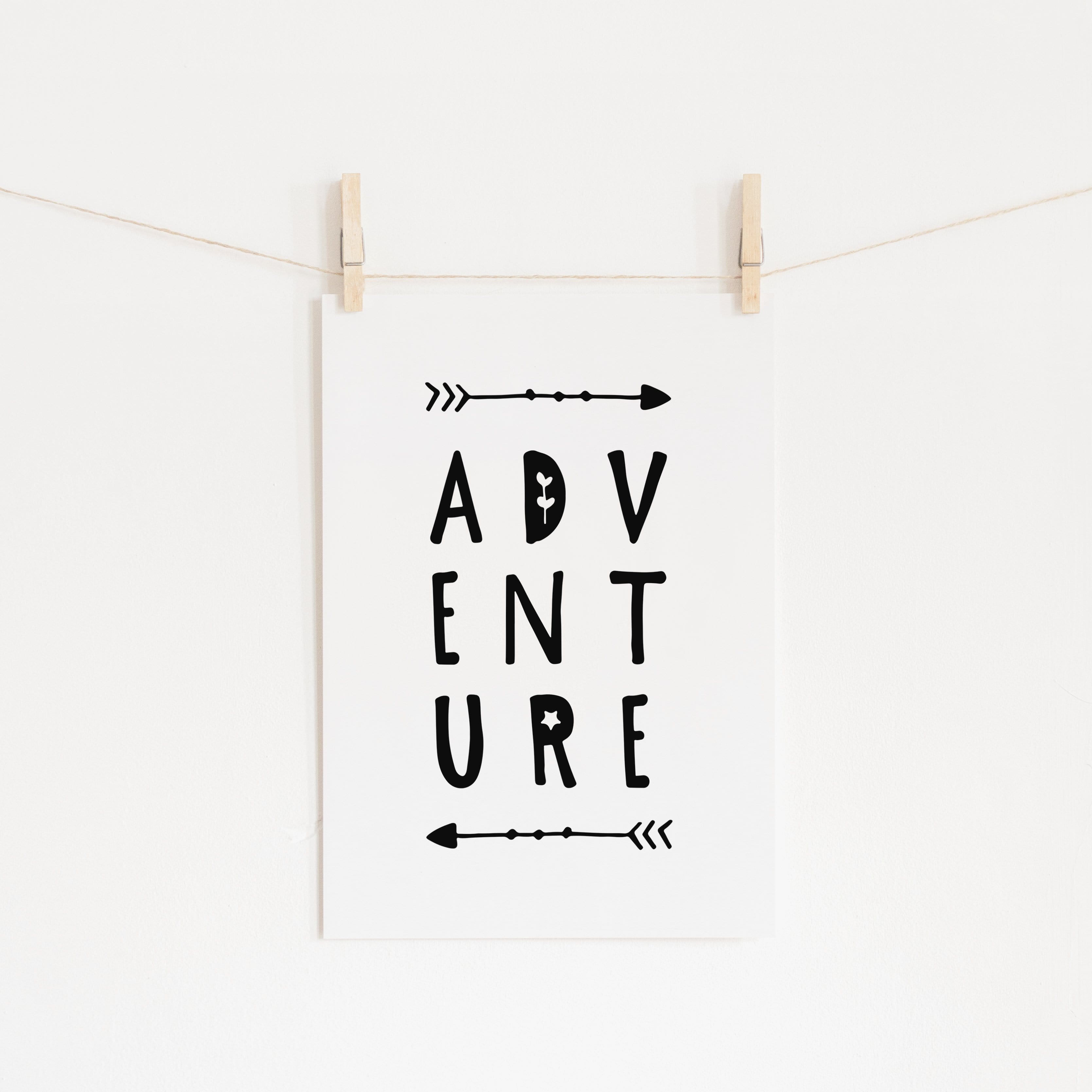 Adventure Quote |  Unframed