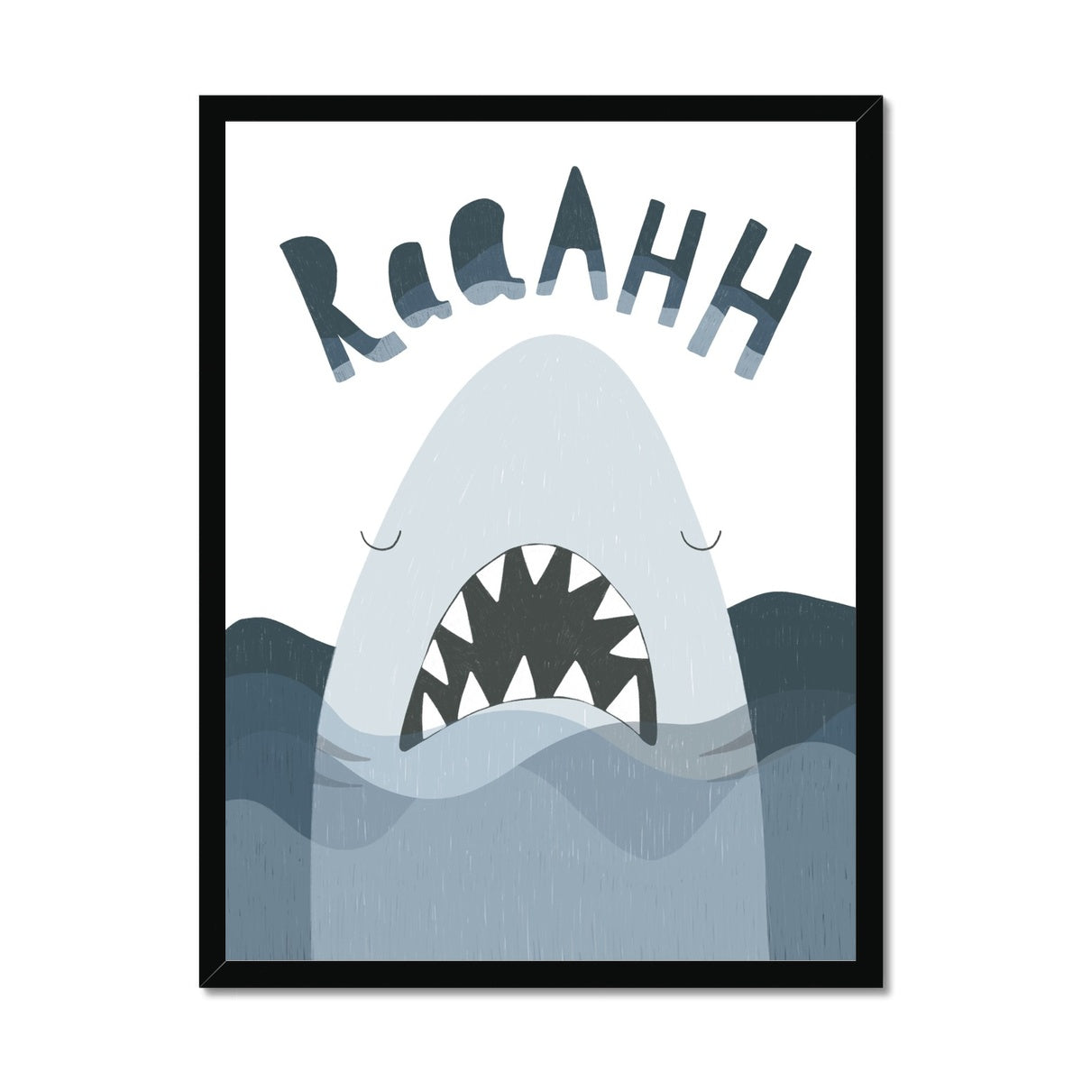 Shark Print - Jaws |  Framed Print