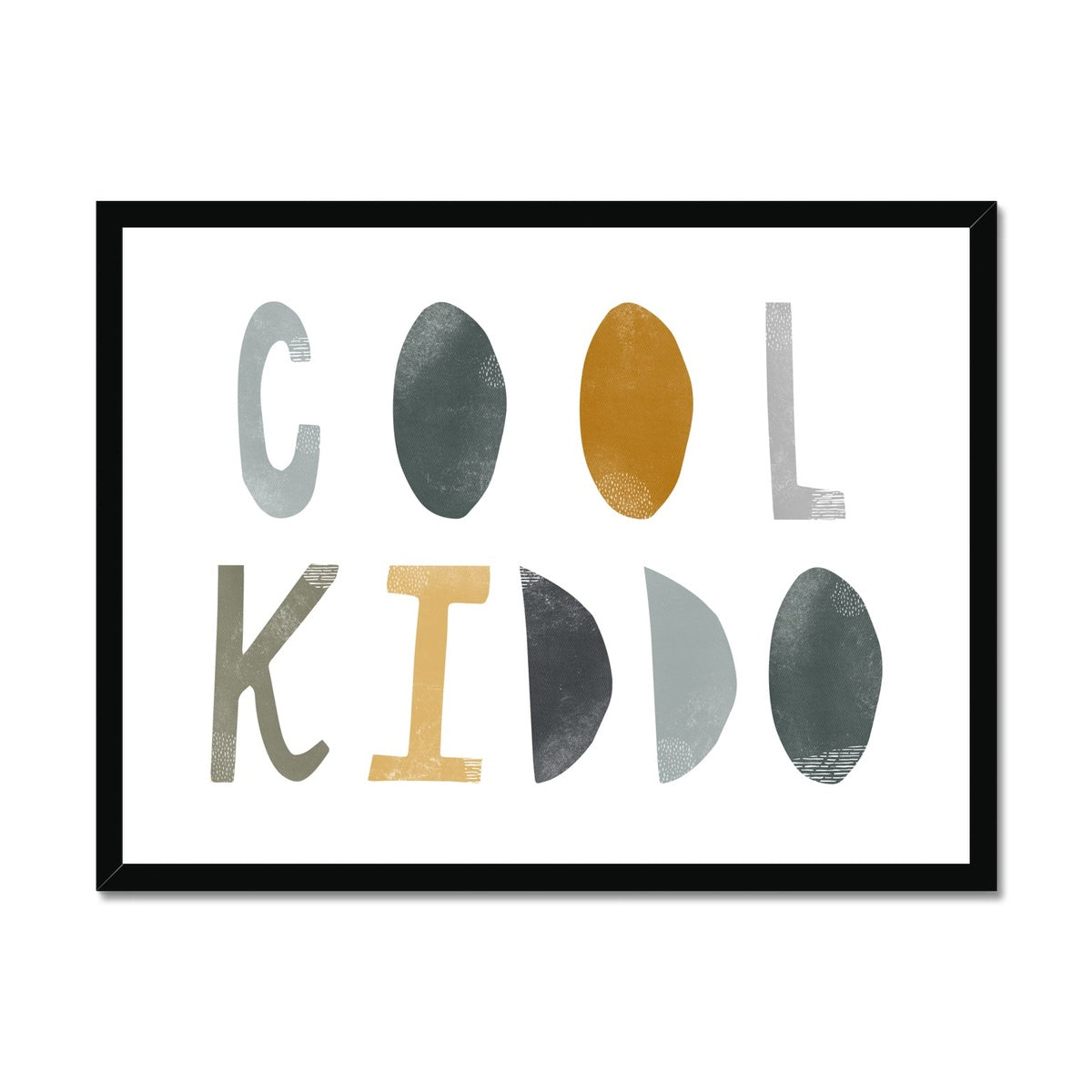 Cool Kiddo – Dschungel | Gerahmter Druck