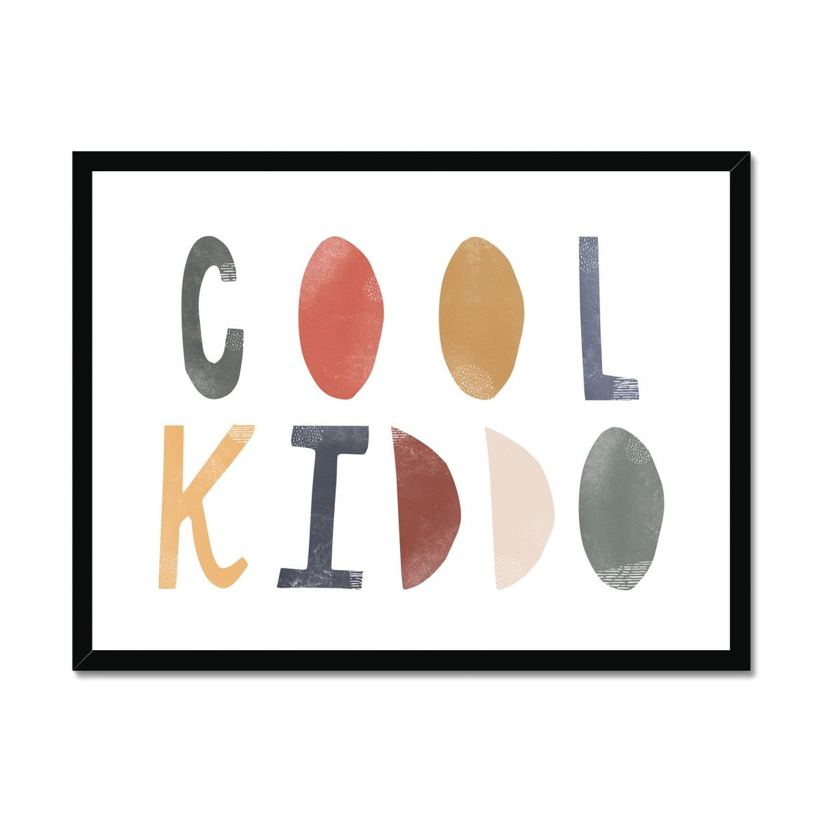 Cool Kiddo – Winter | Gerahmter Druck