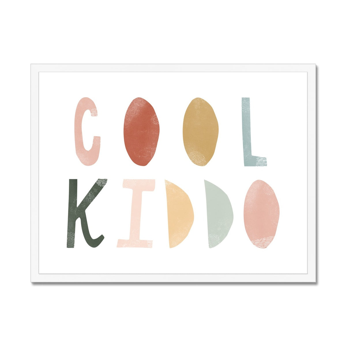 Cool Kiddo - Autumn Walk |  Framed Print