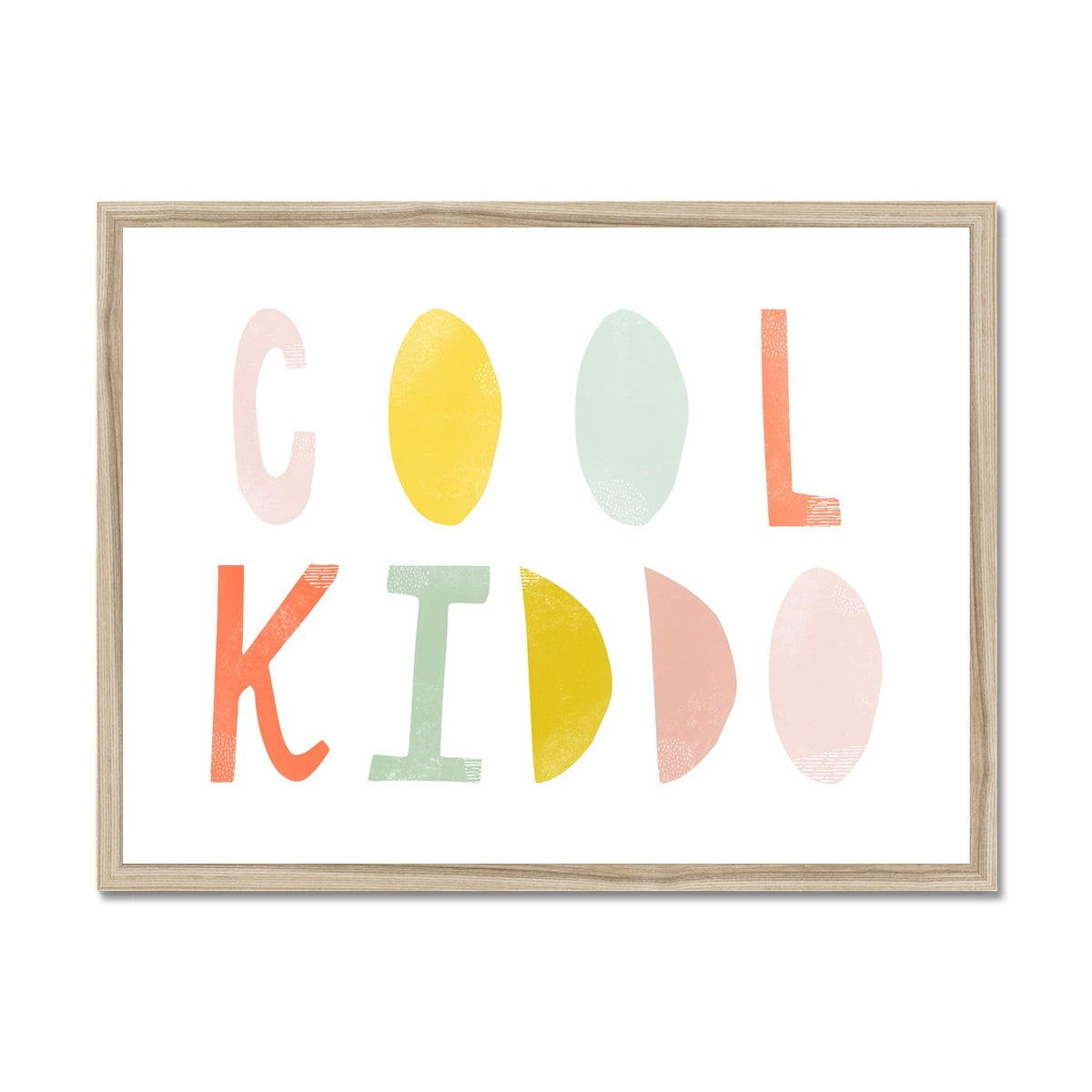 Cool Kiddo - Popsicle |  Framed Print