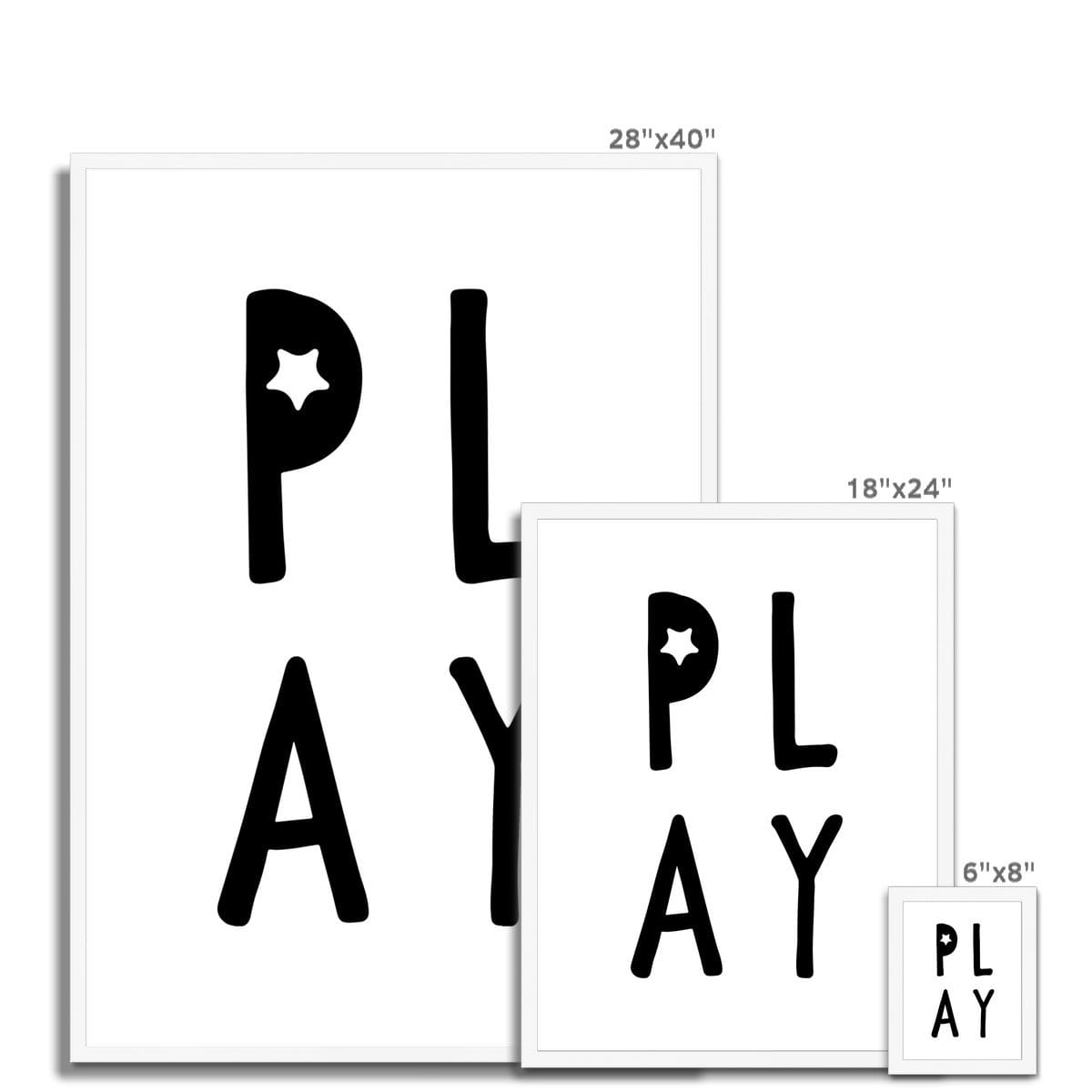 Play Quote |  Framed Print