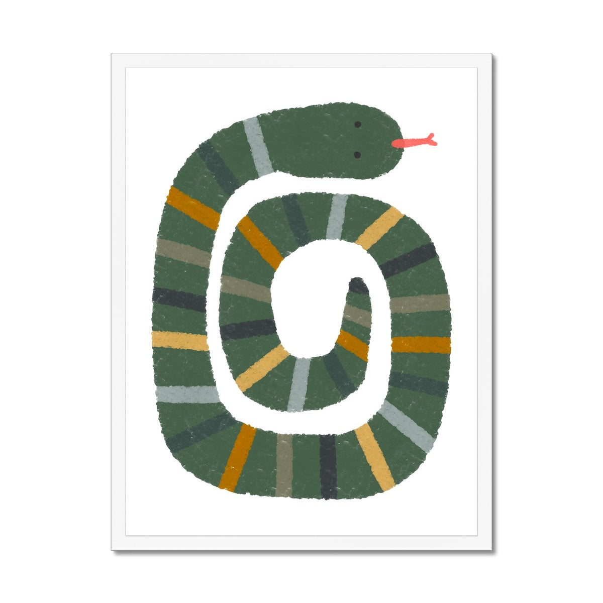 Snake Print - Jungle |  Framed Print