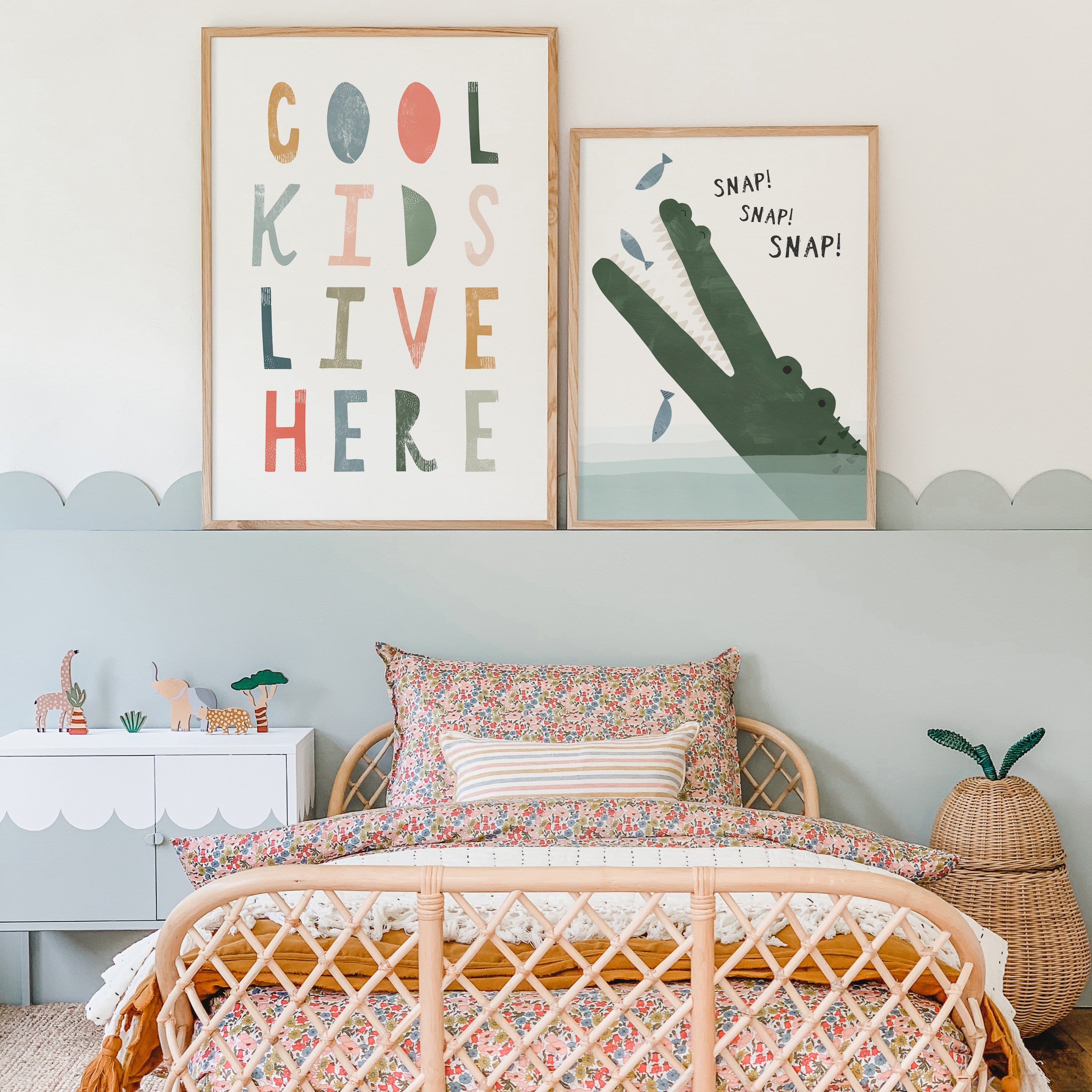 Cool Kids Live Here - Space Colours |  Fine Art Print