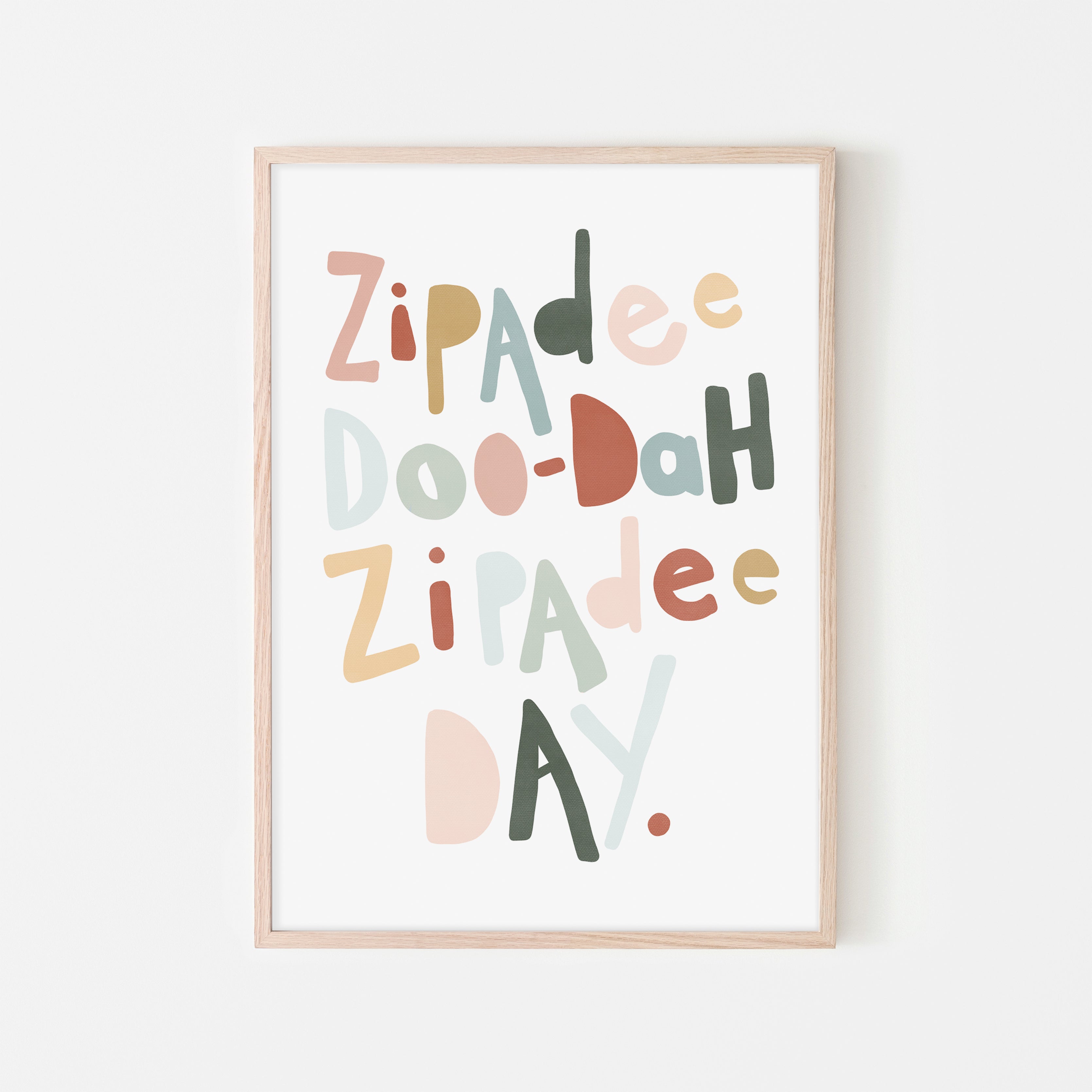 Zipadee Doo Dah – Herbst | Gerahmter Druck