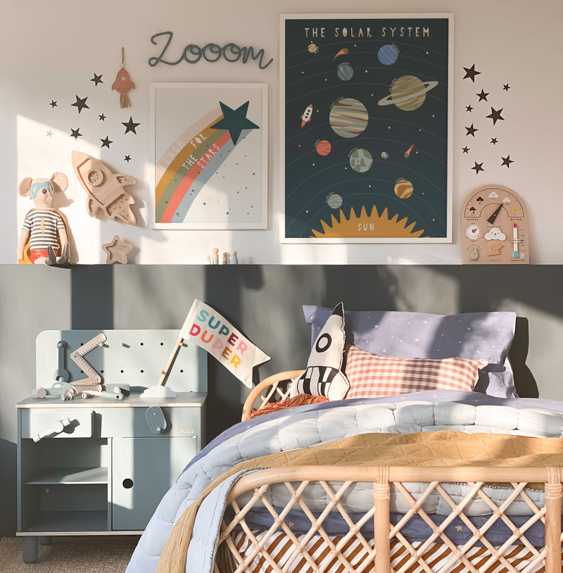 Stitch Poster - Nursery Wall Decor - Digital Baby Room Poster