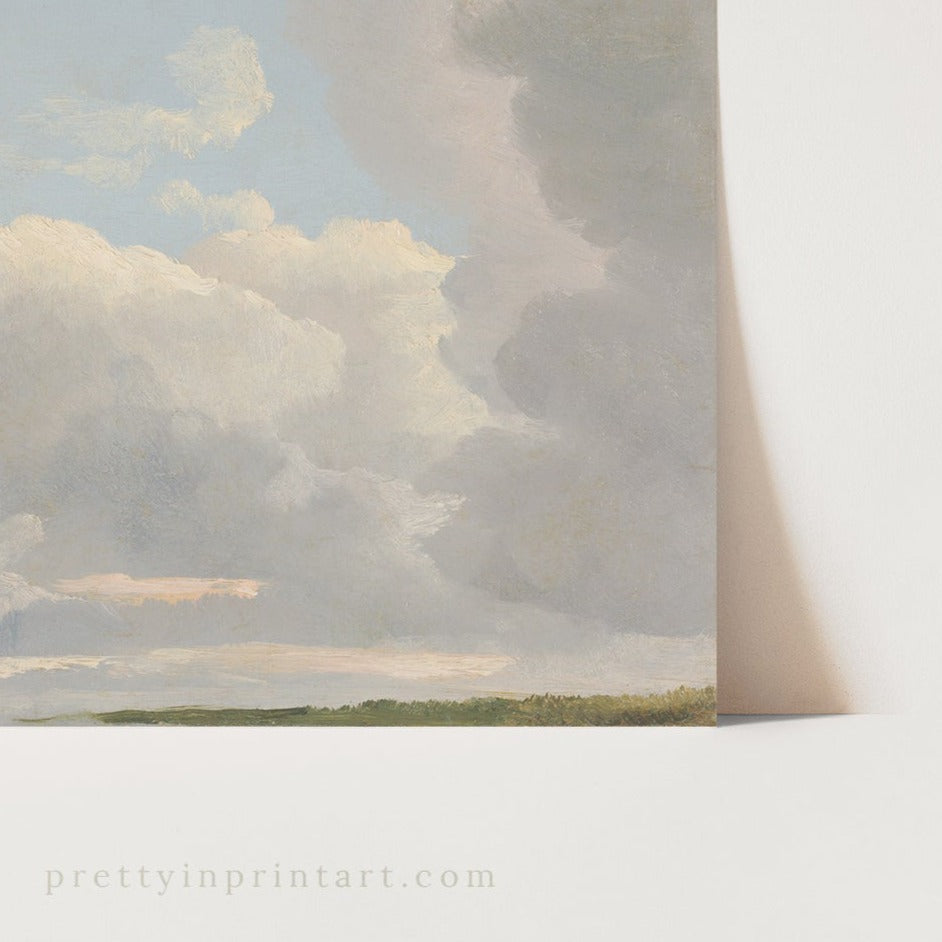 Cloudy Study, Sky 00374 |  Unframed