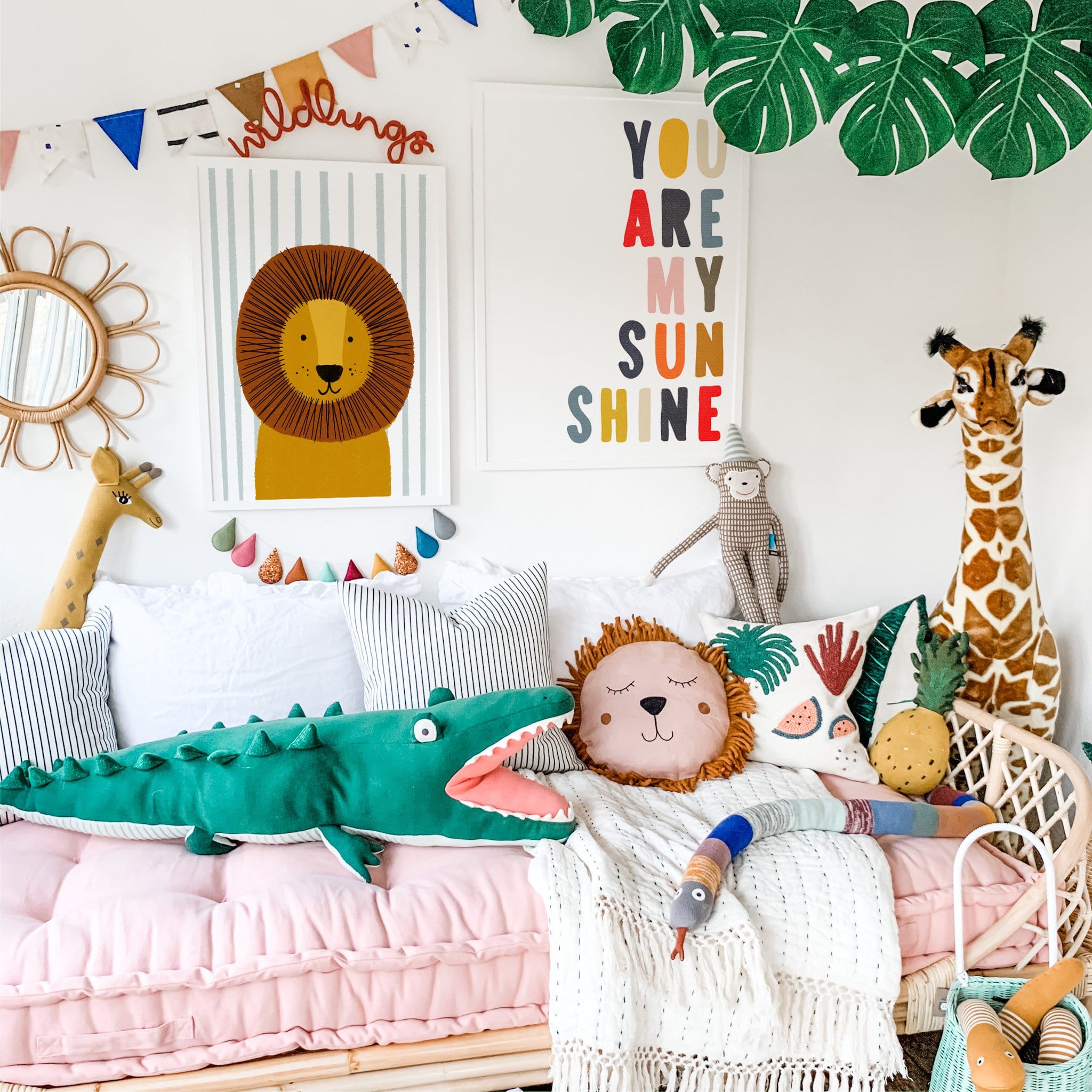 Lion themed 2024 baby room