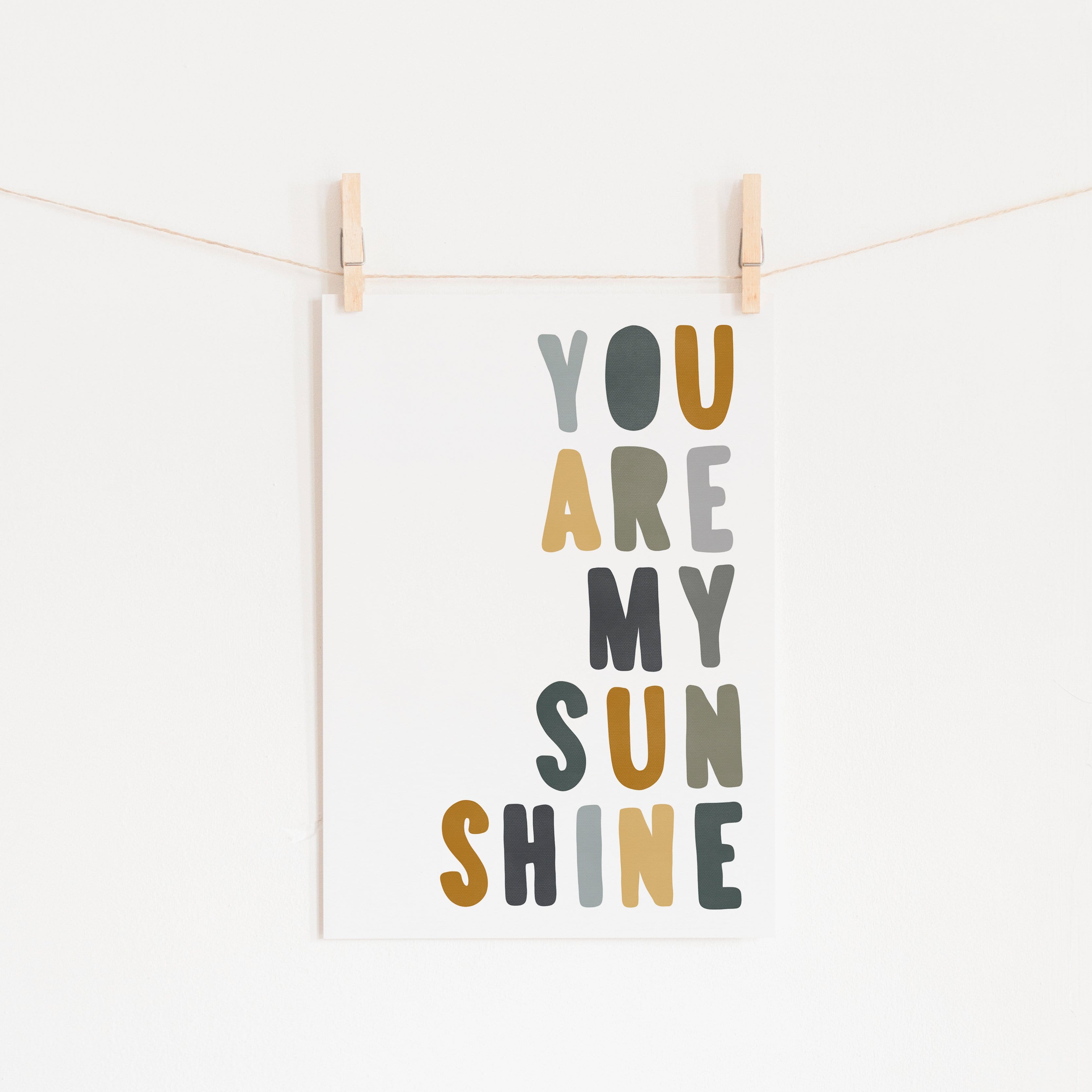 You Are My Sunshine - Jungle Colours |  Fine Art Print