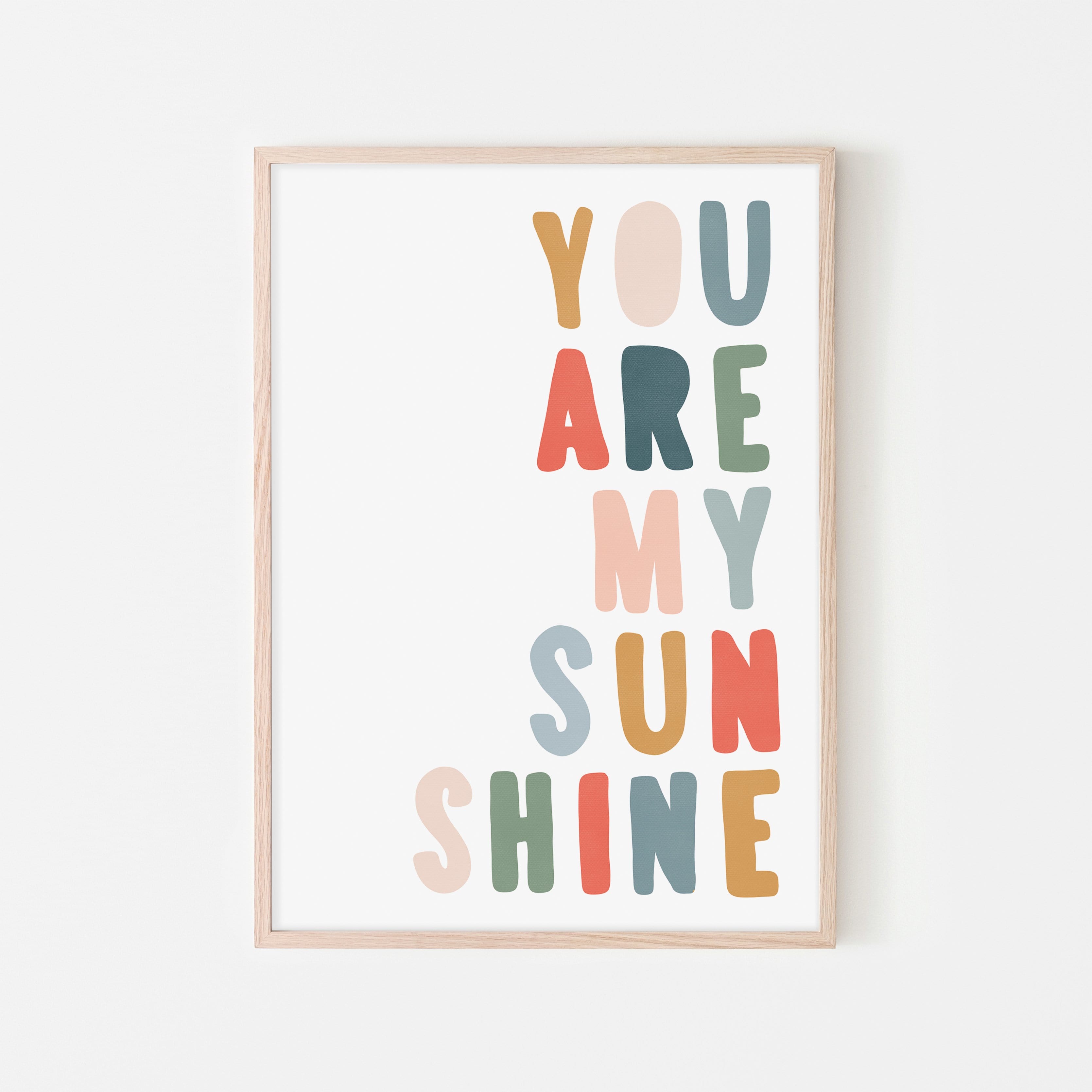 You Are My Sunshine - Magic Carpet |  Framed Print